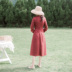 Mùa thu 2019 mới của phụ nữ thời trang váy eo thon dài khí chất tay áo nhỏ nước hoa retro phần dài - váy đầm váy nữ váy đầm
