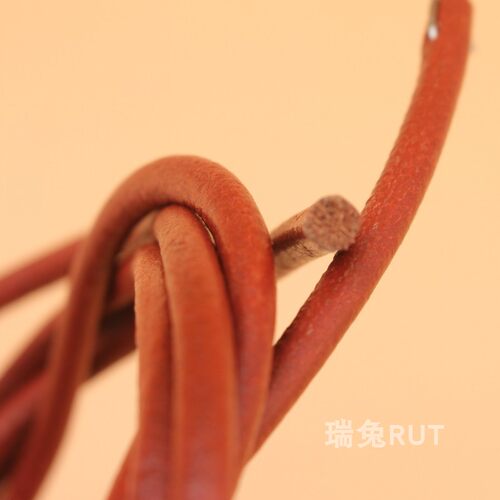 老式家用脚踏机缝纫机皮带 牛皮带1.83米长 直径5mm锁边机带 - 图3