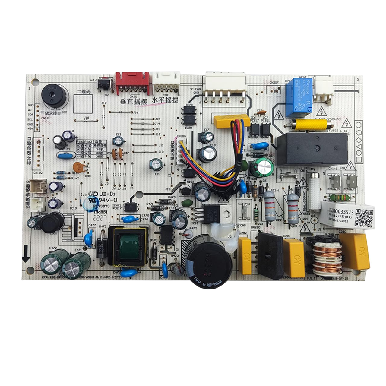 美的变频空调挂机主板KFR-26/35G/BP3DN1Y-QA301/HB300/HB402(B1)-图3