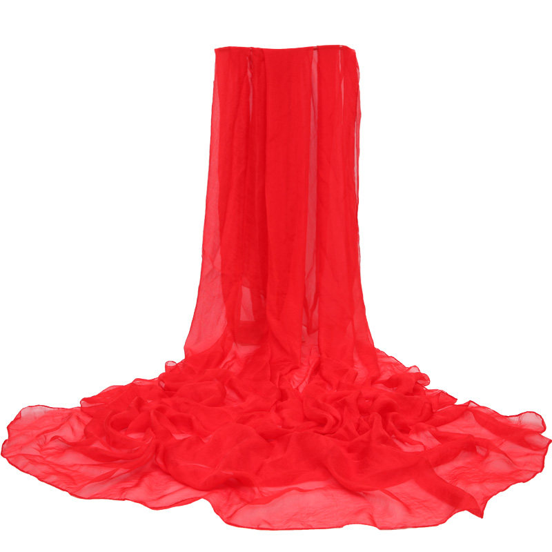 3米长款古装丝巾大红纱巾超大洋气长薄款春秋冬季披肩围巾沙滩巾,淘宝优惠券,粉丝福利购,淘宝优惠卷