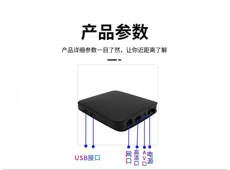 全网通cm311-1a魔百盒4K电视机顶盒子晶晨s905l3a手机投屏同M401A - 图0