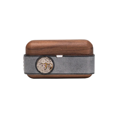 适用Sony索尼WF-1000XM5耳机保护套创意手工胡桃木松下新款EAH-AZ80 Panasonic 原创耳机壳真皮复古EAH-AZ100 - 图3