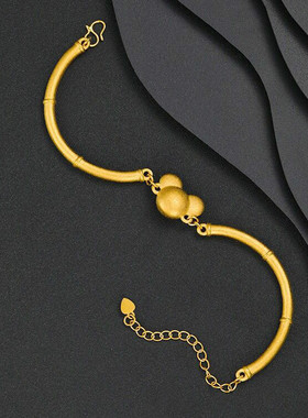 米老鼠欧币风镀黄金手环网红同款