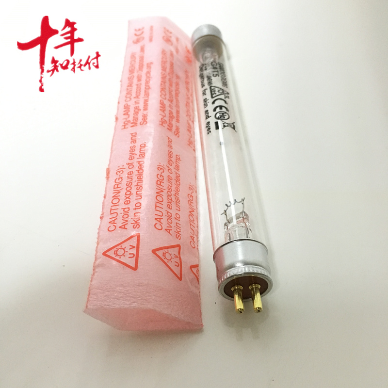 原装三共SANKYO GL4紫外线消毒灯 除粘杀菌灯G4T5 UV-C光催化灯管 - 图2