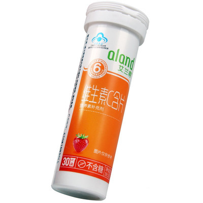 =艾兰得草莓桔子味维生素C