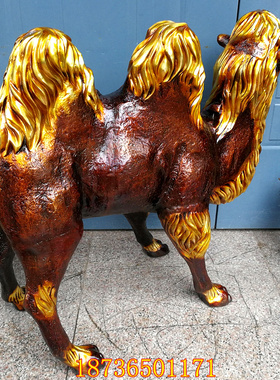 纯铜骆驼沙漠之舟双峰骆驼送朋友礼物客厅办公室装铜器工艺品摆件