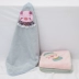 Khăn lợn con giặt bông hoạt hình gia đình dễ thương mẫu giáo mềm bé bé đặc biệt khăn nhỏ - Khăn tắm / áo choàng tắm