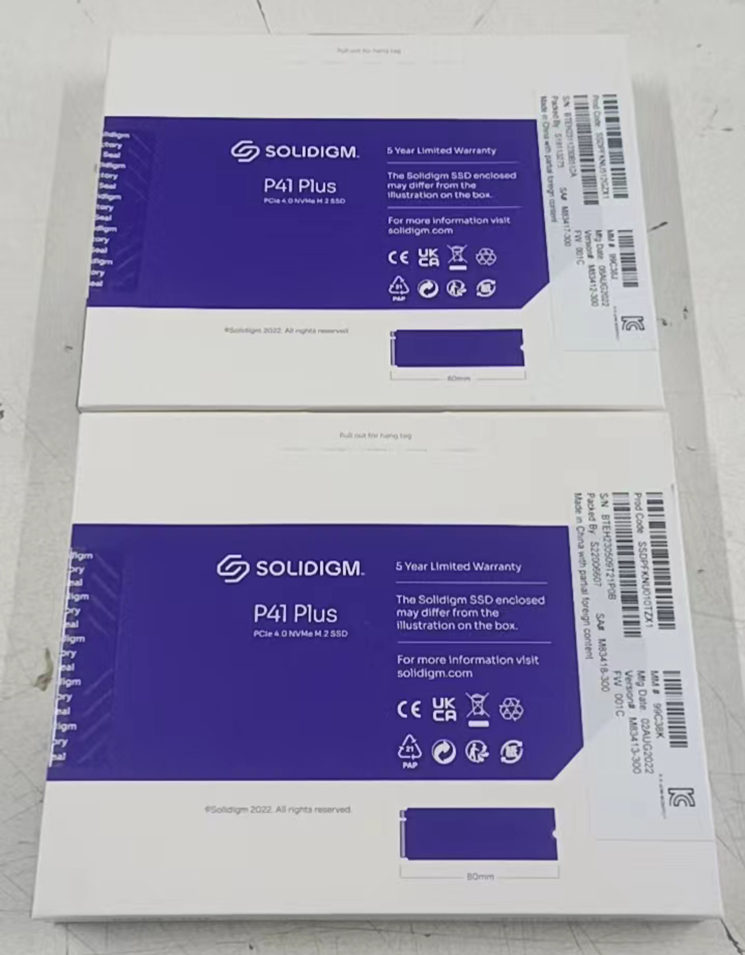 SOLIDIGM 海力士&英特尔P41/P44 PRO 512G/1T/2T M.2固态NVME硬盘 - 图1