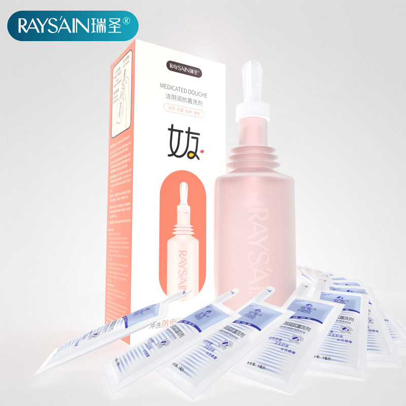 瑞圣女伴私密阴道冲洗液女性护理液 瑞圣私处洗液