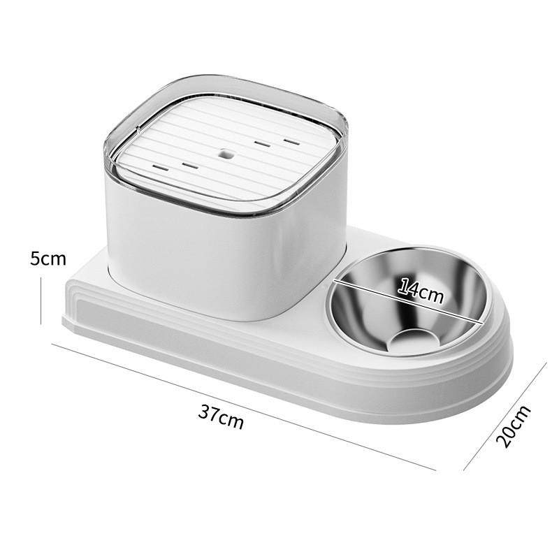 宠物自动饮水机猫咪自动喂食器不锈钢猫碗狗碗可拆洗宠物食具,淘宝优惠券,粉丝福利购,淘宝优惠卷