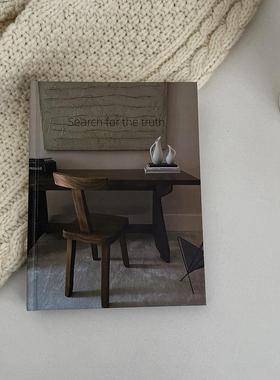 ins复古杂志风硬壳道具书本子记事本横线拍照搭配家居装饰书