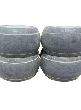 青石柱墩底座石墩子垫基石柱脚石雕包柱石实心石柱础柱顶石