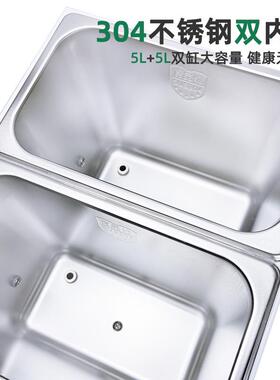 双头果糖机奶茶店商用烤奶汁全自动24键智能果糖仪双缸果糖定量机