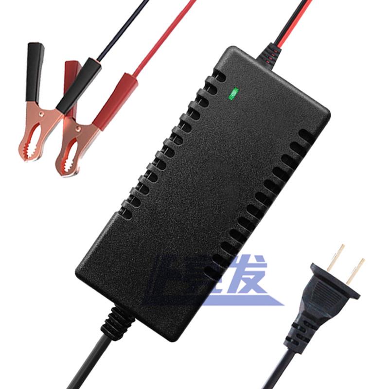 包邮摩托车汽车电瓶充电器6V/12V铅酸蓄电池智能20AH厂家直销2A4A - 图2