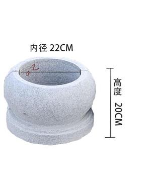 花岗岩柱墩底座石墩子石雕圆墩空心实心柱顶石厂家雕刻基石墩垫柱