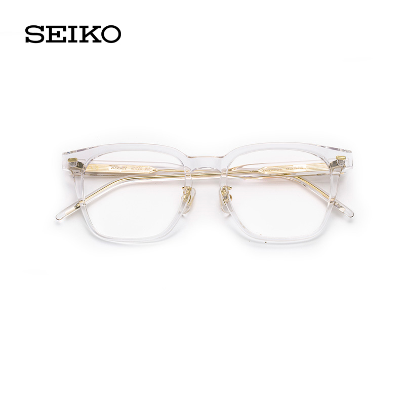 SEIKO ASSET精工雅释透系列中性全框商务时尚板材定制框架 AE5006 - 图0