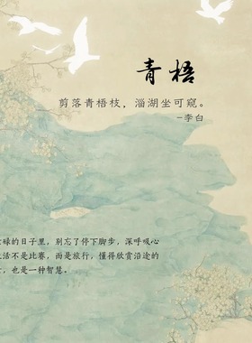 QIANTAO「青梧」原创新中式原矿绿松石淡水珍珠项链文艺女生气质