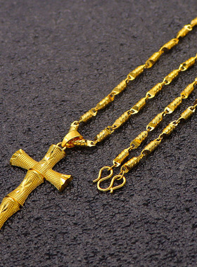 十字架项链男时尚百搭款