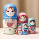 New featured Russian matryoshka doll 6 layers