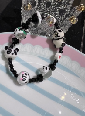 日韩可爱手工琉璃串珠闺蜜