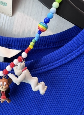 公仔猫和老鼠汤姆猫项链饰品