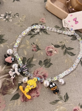 项链崔弟鸭兔八哥混搭网红