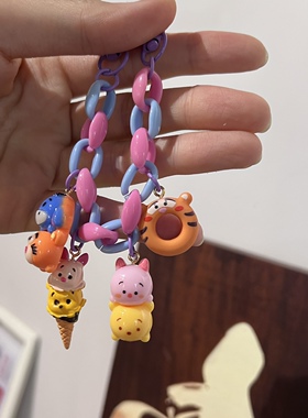 网红手链包链两用链条彩色