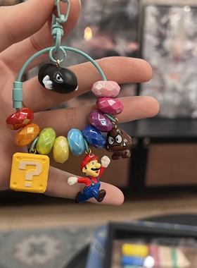 可爱南瓜珠彩色爆米花妹妹手链