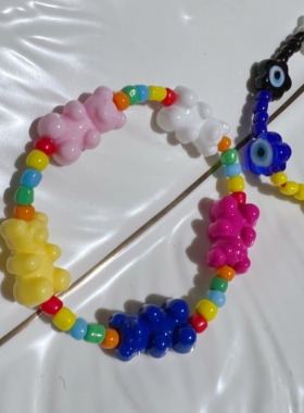 大白鹅创意搞怪串珠手链