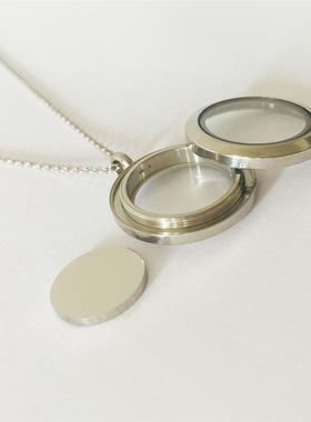 宠物毛发骨灰纪念项链