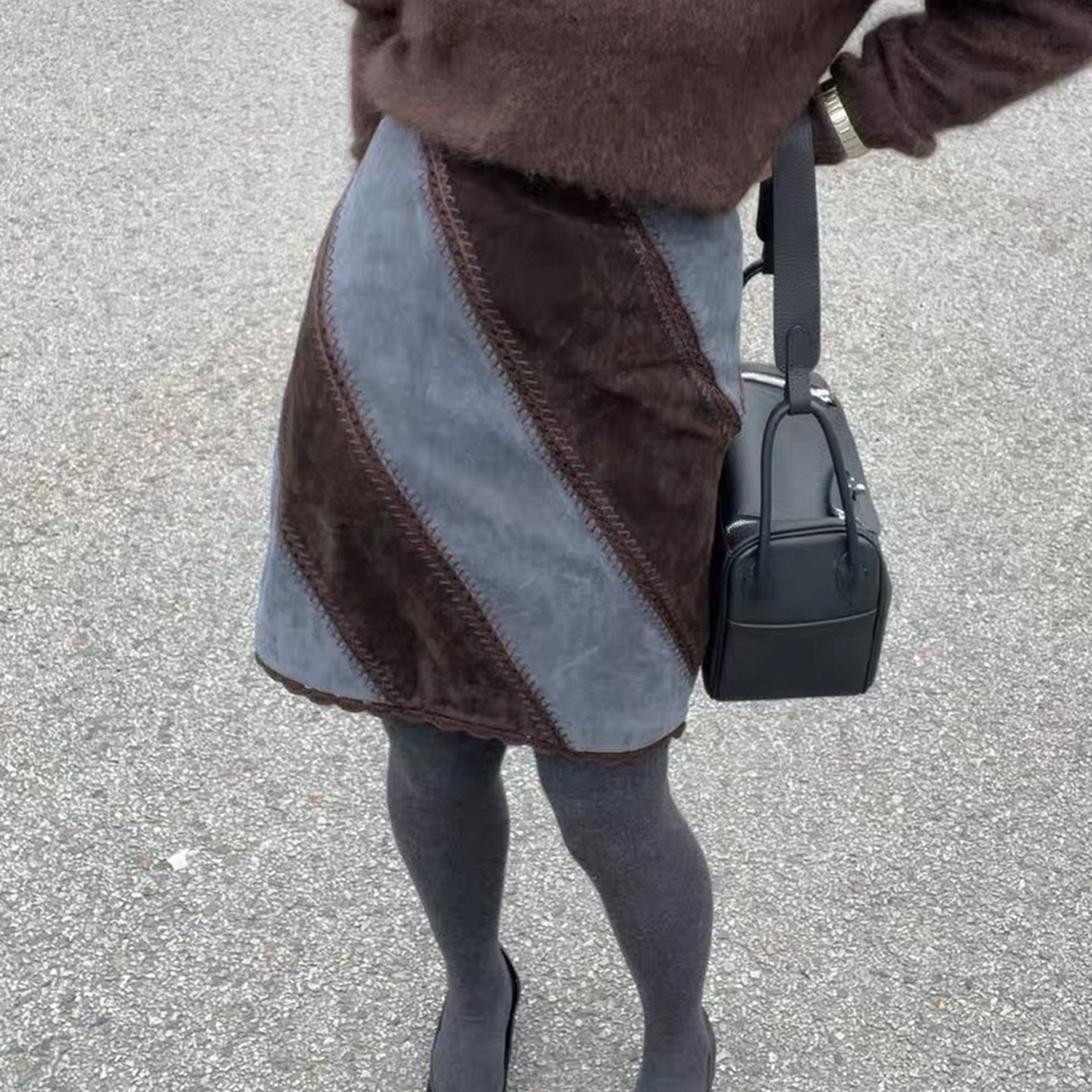 外贸撤回条纹包臀显瘦半身裙2025年秋冬女装新款时尚百搭高腰中裙,淘宝优惠券,粉丝福利购,淘宝优惠卷