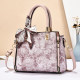 Embossed handbag Boston bag for women 2026 new Korean style fashion versatile crossbody bag high-end pillow bag