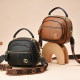 Versatile textured hand-held crossbody bag for women 2026 new spring and summer small square bag for work and commuting, multi-layered and large capacity