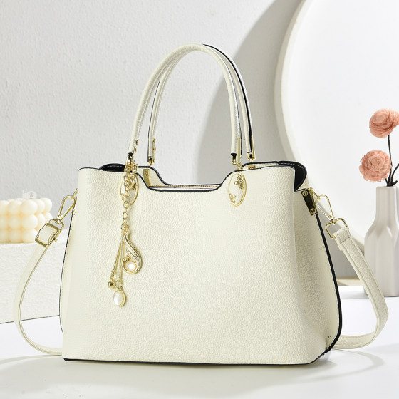 Hong Kong soft leather mother bag wedding bag bridal bag red happy mother-in-law wedding middle-aged handbag women's bag