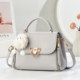 Women's bags 2026 new trendy high-end fashionable spring and summer retro versatile single shoulder crossbody bag popular small square bag