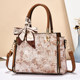 Embossed handbag Boston bag for women 2026 new Korean style fashion versatile crossbody bag high-end pillow bag