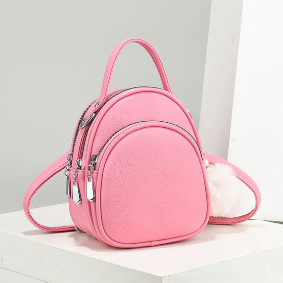 Backpack small 2026 new fashion design niche travel lightweight schoolbag female ins outing small backpack