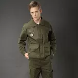 Комбинезон, износостойкий лонгслив, нарукавники, комплект, осенний