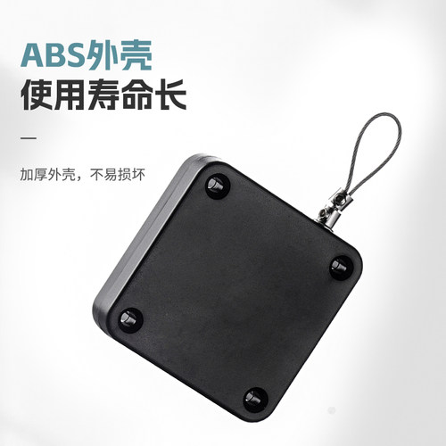 免打孔自动家用静音缓冲闭门器简易关门神器拉绳闭合推拉木门弹簧 - 图2