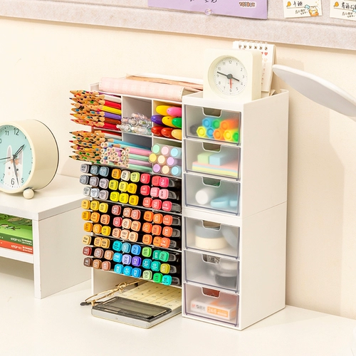 Держатель для ручек, маркер, вместительная и большая коробка для хранения, детские канцтовары для школьников