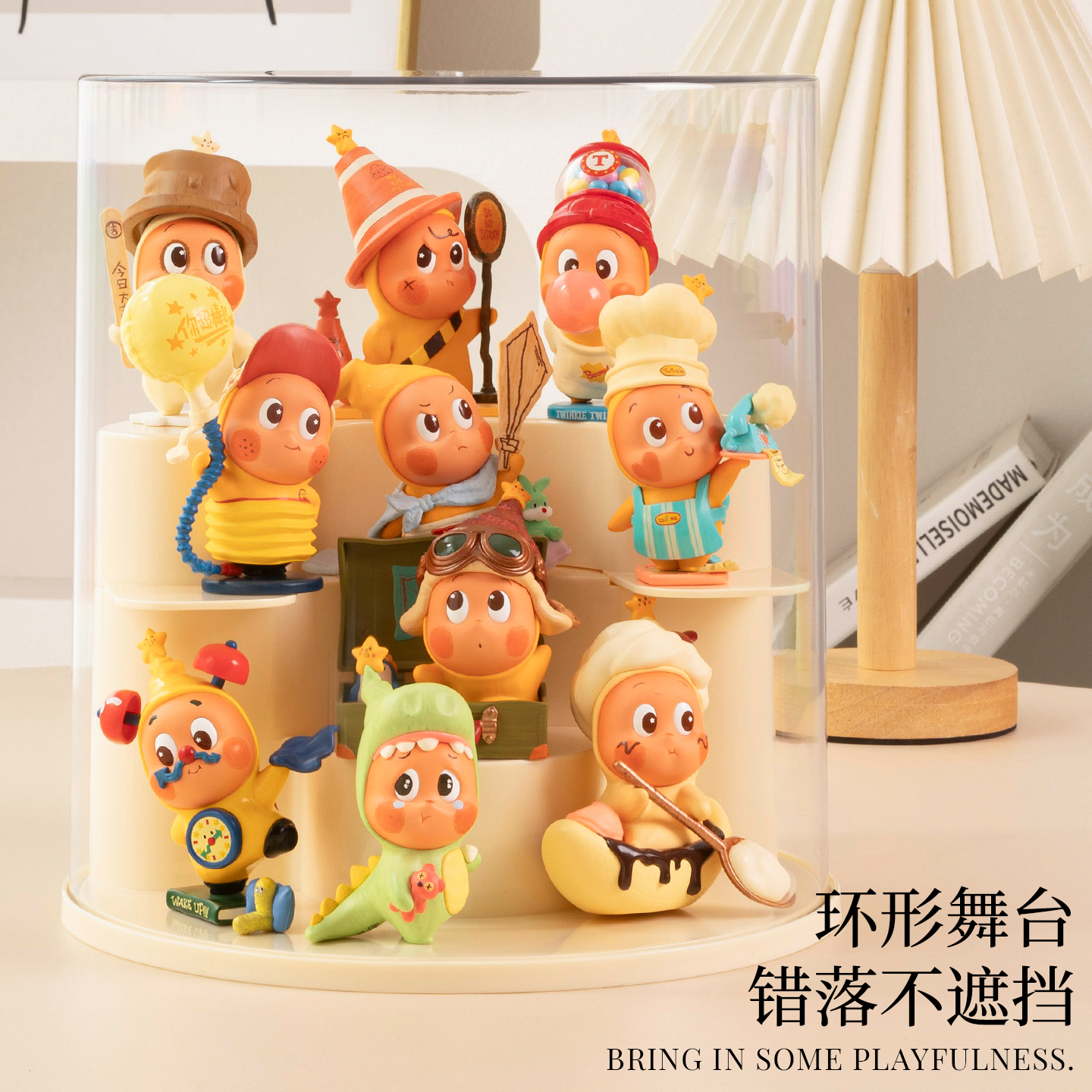 Blind box display box suitable for Bubble Mart series storage