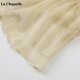 La Chapelle/La Chapelle ເສື້ອຍືດຄໍ V-neck chiffon floral ຝຣັ່ງຂອງແມ່ຍິງ summer ໃຫມ່ ເສື້ອ babydoll ຫຼຸດອາຍຸສູງສຸດ