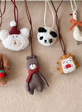 韩国卡通小狗小熊项链 日韩风格毛衣链女款长款 2024新款个性设计