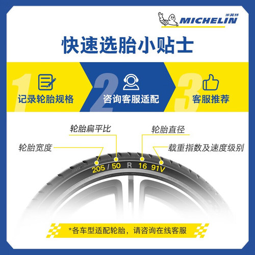 米其林轮胎235/55R19 101V PRIMACY 4 SUV 浩悦适配长城魏WEY拿铁 - 图2