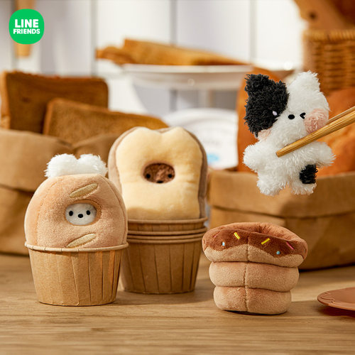 LINE FRIENDS连我朋友mini minini系列烘焙玩偶 MBTI周边玩偶 - 图2