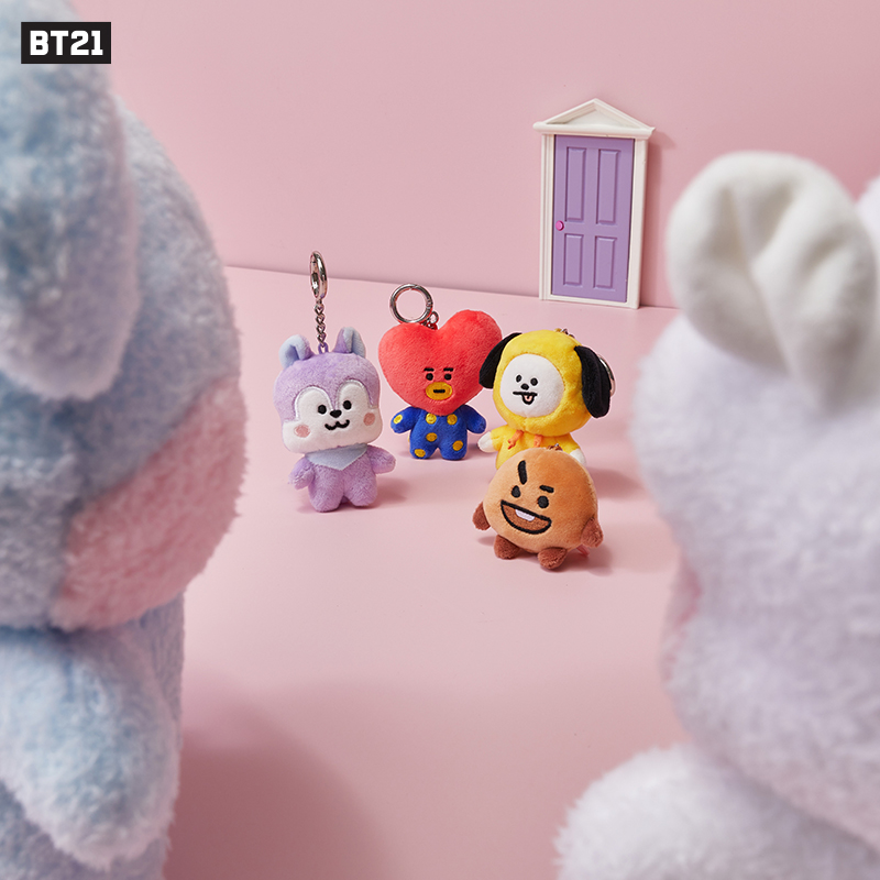 BT21 BIG&TINY系列毛绒公仔挂件 LINE FRIENDS连我朋友-图0