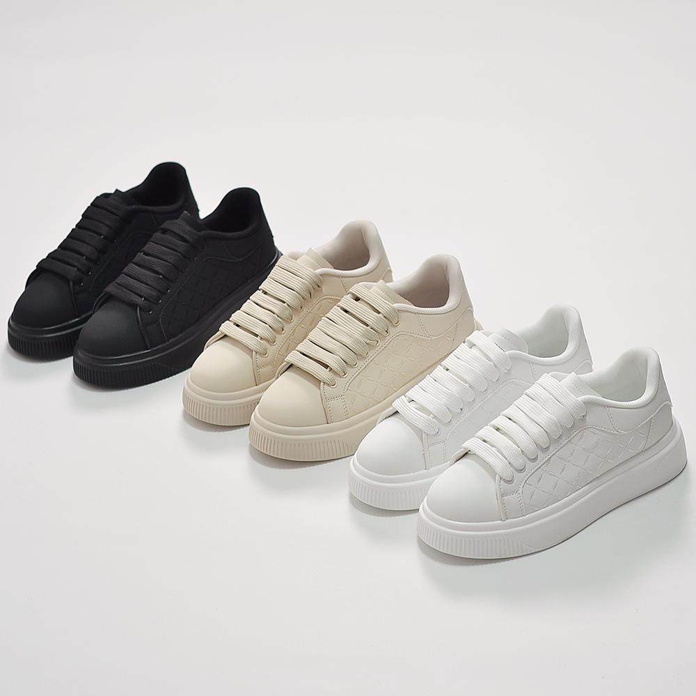 欧洲站春季低帮百搭厚底增高运动板鞋男女情侣款舒适轻质休闲鞋,淘宝优惠券,粉丝福利购,淘宝优惠卷