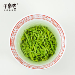 子乐宅 甘露绿茶新茶 蒙顶山茶特级四川碧螺春茶叶100g/包