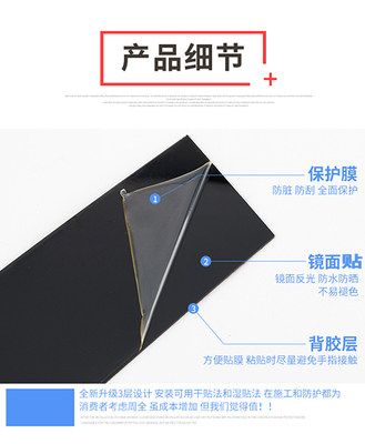适用丰田22款卡罗拉锐放Cross雷凌双擎E+专用车窗饰条黑色中柱贴 - 图2