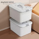 Clothing storage box with lid upgraded enhanced